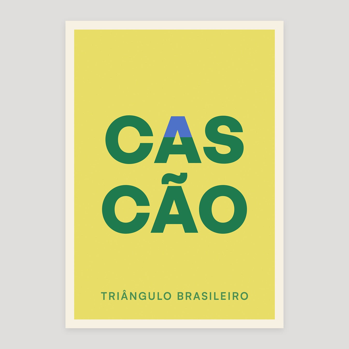 Cascão poster from Footnotes Vol. 1: Right in the Top Corner.