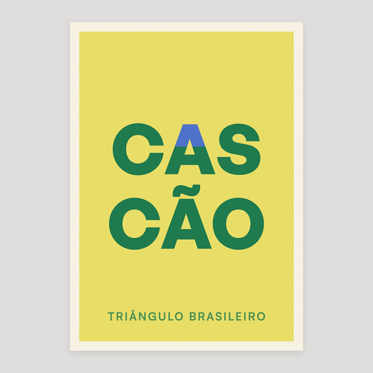 Cascão poster from Footnotes Vol. 1: Right in the Top Corner.