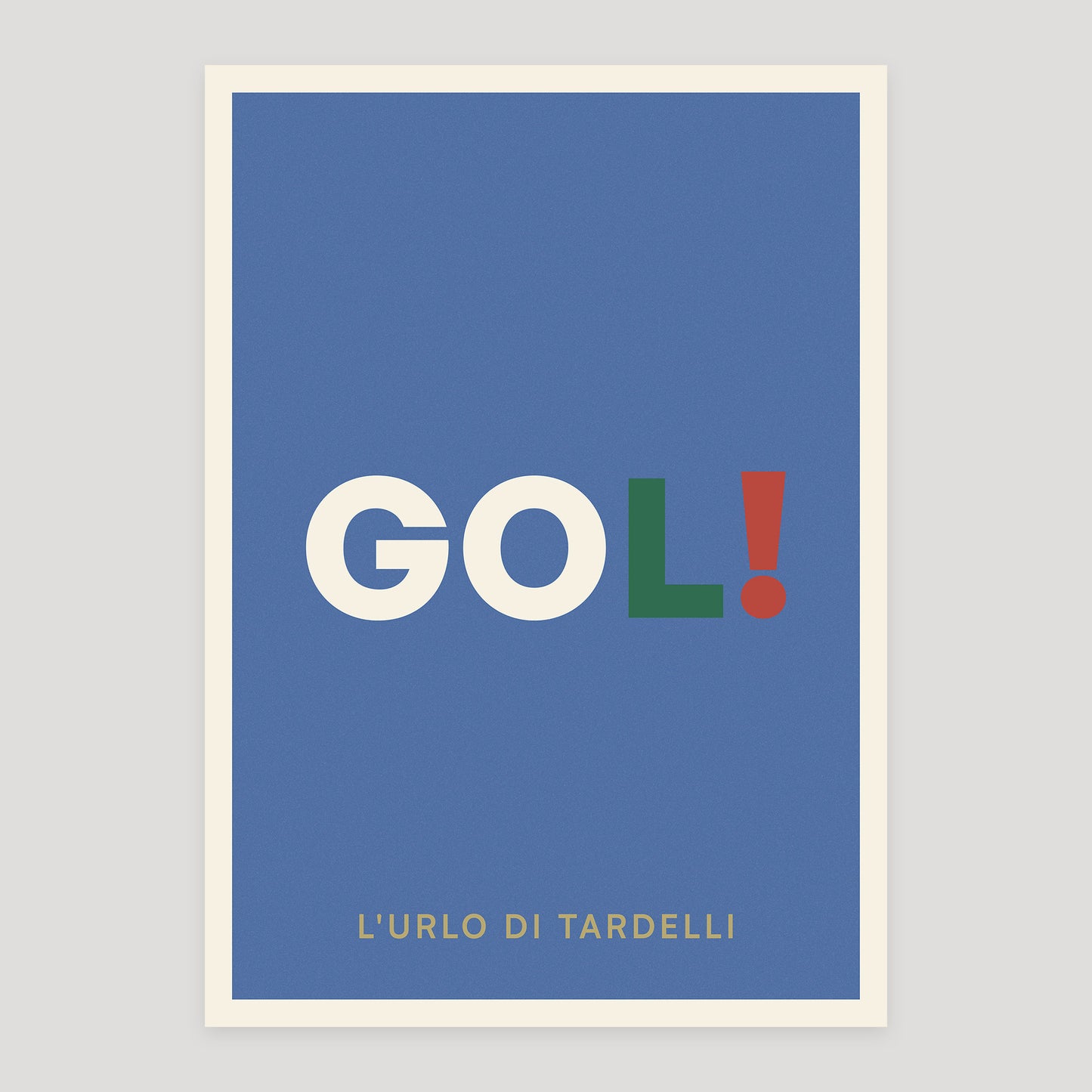 GOL! poster from Footnotes Vol. 1: Right in the Top Corner.