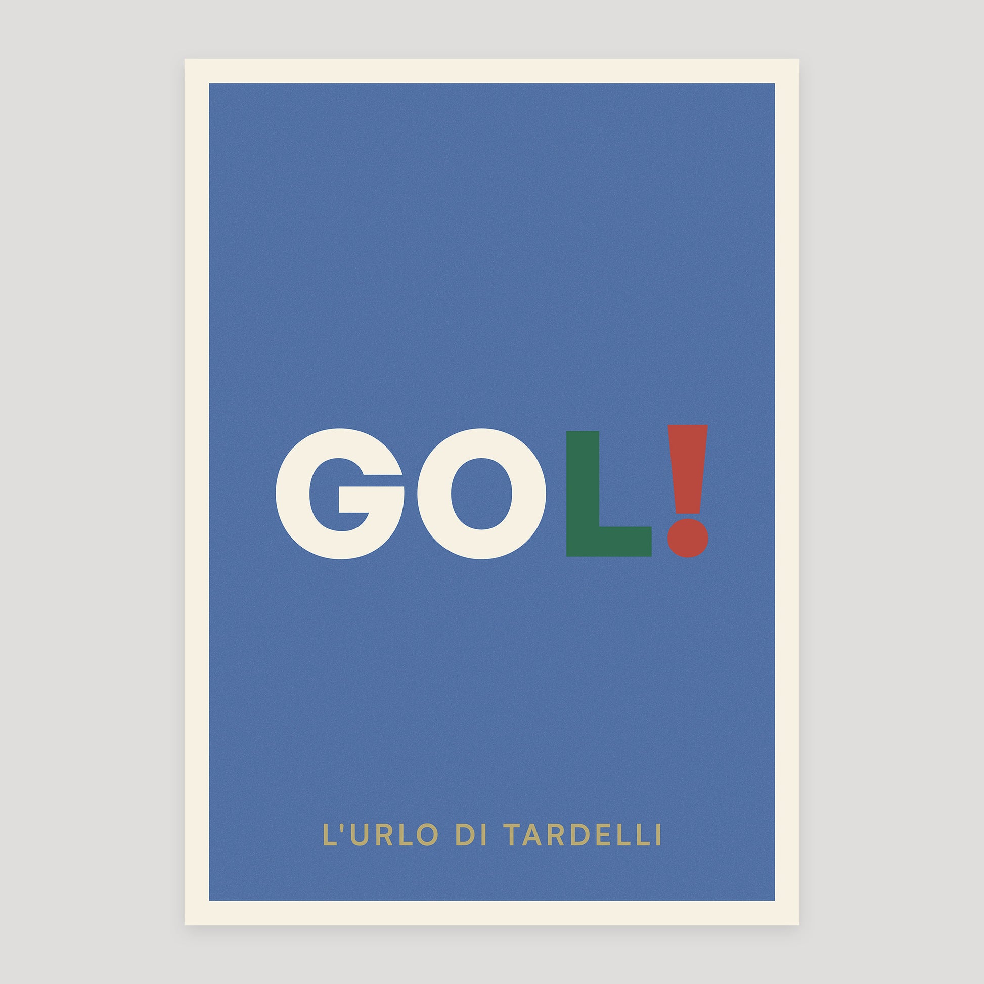 GOL! poster from Footnotes Vol. 1: Right in the Top Corner.