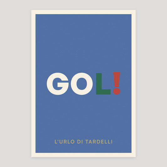GOL! poster from Footnotes Vol. 1: Right in the Top Corner.