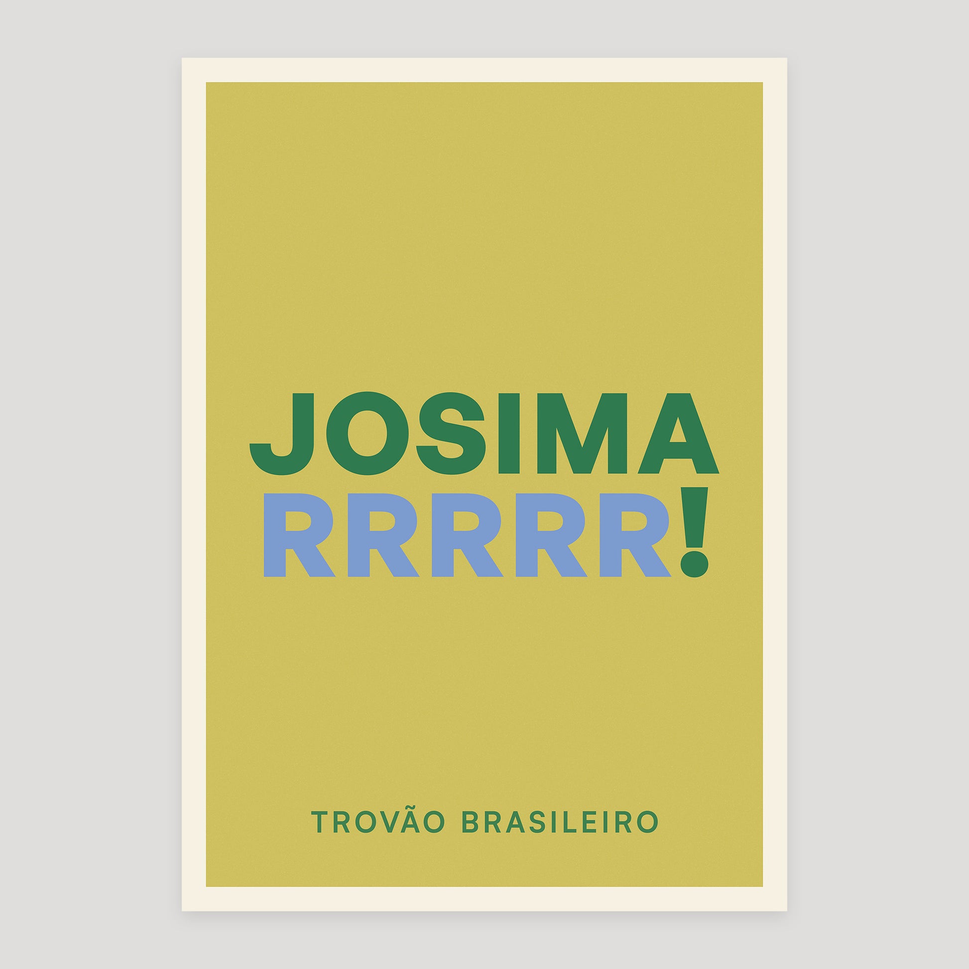 Josimarrrrr! poster from Footnotes Vol. 1: Right in the Top Corner.
