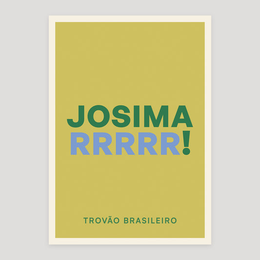 Josimarrrrr! poster from Footnotes Vol. 1: Right in the Top Corner.