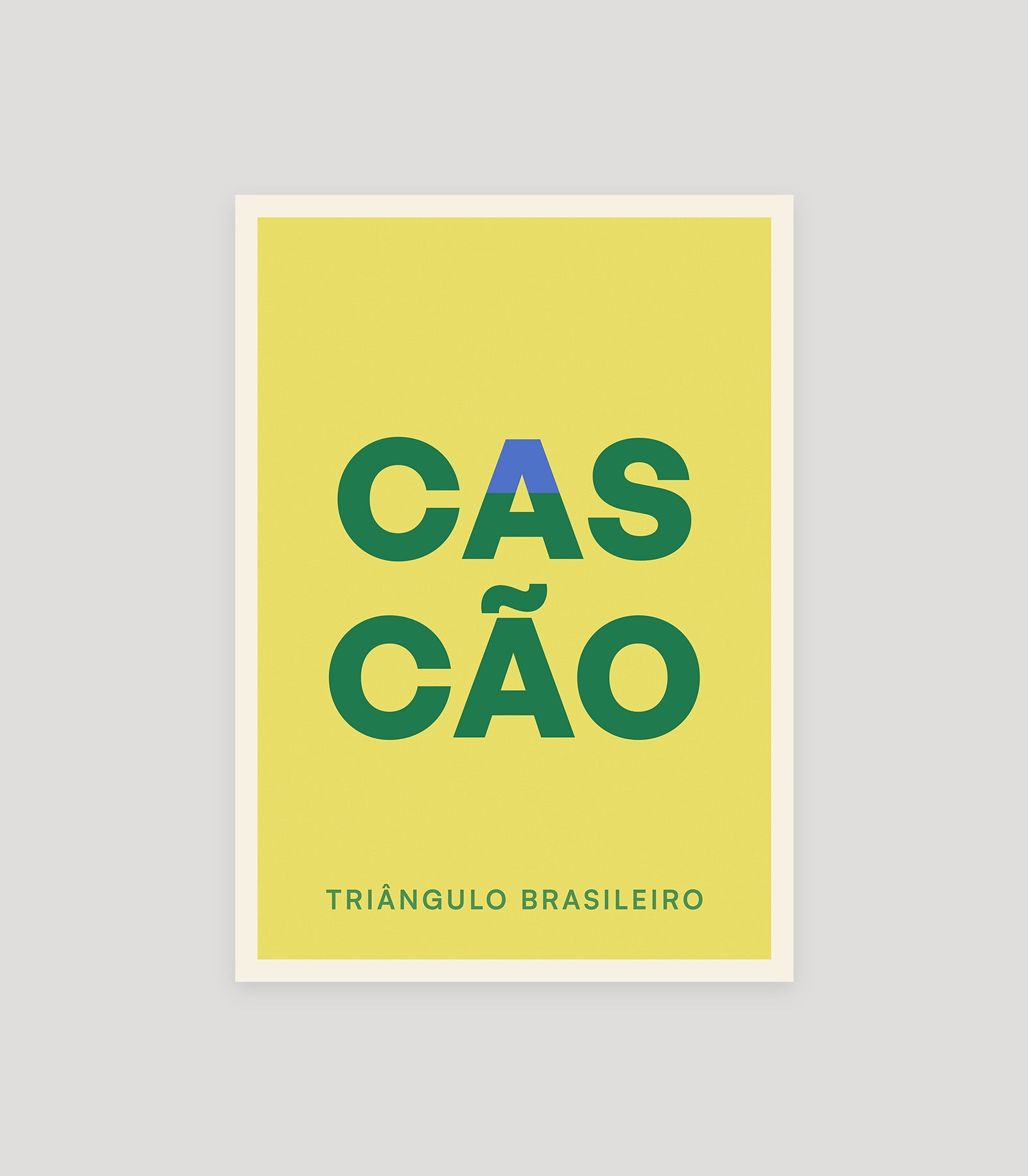 Cascão poster from Footnotes Vol. 1: Right in the Top Corner.